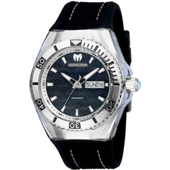 Technomarine Men's Watch - Cruise Monogram Quartz Black MOP Dial Strap | TM-115212