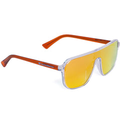 Technomarine Unisex Sunglasses - Transparent TR90 Frame Orange Lens | TMEW009-05