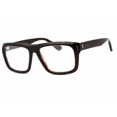 Gucci Men's Eyeglasses - Havana Plastic Full Rim Rectangular Shape Frame | GG1462O 002