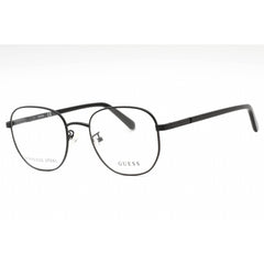 Guess Men's Eyeglasses - Matte Black Full Rim Frame Clear Demo Lens | GU50067-D 002