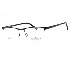 Chesterfield Men's Eyeglasses - Matte Black Metal Rectangular Frame | CH 113XL 0003 00