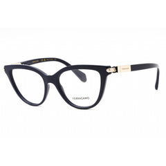 Salvatore Ferragamo Women's Eyeglasses - Blue Navy Cat Eye Full Rim Frame | SF2974 414