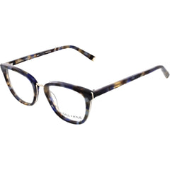 Kendall + Kylie Women's Eyeglasses - Blue Plastic Cat Eye Frame | KKO141G RHEA 423