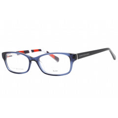Tommy Hilfiger Women's Eyeglasses - Blue Plastic Rectangular Frame | TH 1685 0PJP 00
