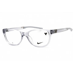 Nike Women's Eyeglasses - Wolf Grey Plastic Cat Eye Full Rim Frame | NIKE 7155 030