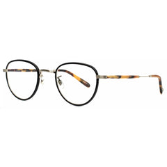 Garrett Leight Unisex Eyeglasses - Acetate/Metal Oval Frame | WILTERN MBK-BS-MDKT