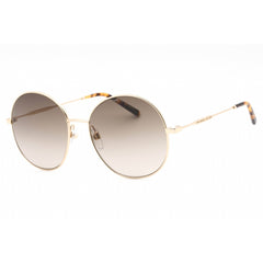 Marc Jacobs Women's Sunglasses - Gold Round Full Rim Metal Frame | MARC 620/S 0J5G HA
