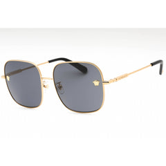 Versace Women's Sunglasses - Gold Full Rim Frame Dark Grey Lens | 0VE2246D 100287