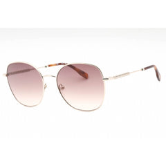 Lacoste Women's Sunglasses - Light Gold Metal Butterfly Full Rim Frame | L257S 712