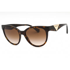 Emporio Armani Women's Sunglasses - Havana Plastic Cat Eye Frame | 0EA4140 508913