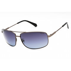 Polaroid Core Men's Sunglasses - Silver Rectangular Full Rim Frame | PLD 2101/S R80/WJ