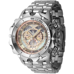Invicta Men's Watch - Reserve Black MOP Dial Silver Stainless Steel Bracelet | 45604