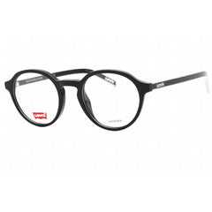 Levi's Unisex Eyeglasses - Black Plastic Round Shape Full Rim Frame | LV 1023 0807 00