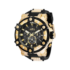 Invicta Men's Chronograph Watch - Bolt Black and Yellow Gold Strap | 35548
