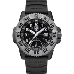 Luminox Men's Quartz Watch - Black Dial Rubber Strap Dive Military Spec | 3351.SET