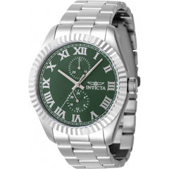 Invicta Men's Quartz Watch - Specialty Green Dial Stainless Steel Bracelet | 47422