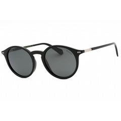 Polaroid Core Unisex Sunglasses - Black Round Full Rim Frame | PLD 2116/S 0807 M9