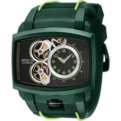 Invicta Men's Watch - Akula Automatic Black Open Heart Dial Silicone Strap | 41700
