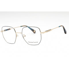 Christian Lacroix Women's Eyeglasses - Blue/Gold Metal Geometric Frame | CL3077 600
