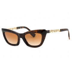 Burberry Women's Sunglasses - Dark Havana Plastic Cat Eye Shape Frame | 0BE4409 300213