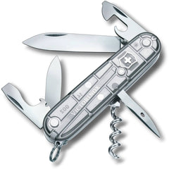 Victorinox Swiss Army Medium Pocket Knife - Spartan Silver 12 Functions | 1.3603.T7