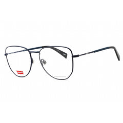 Levi's Unisex Eyeglasses - Matte Blue Metal Full Rim Frame | LV 1043 0FLL 00
