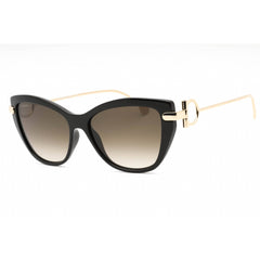 Salvatore Ferragamo Women's Sunglasses - Black Plastic Cat Eye Full Rim | SF928S 001