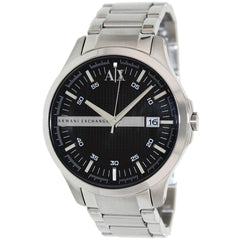 Armani Exchange AX2103 Men's Whitman Black Dial Stainless Steel Bracelet Watch