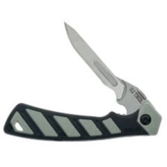 Schrade Old Timer Linerlock Knife - Replaceable Blade Black/Gray Handle | 1123114