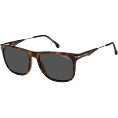 Carrera Men's Sunglasses - Havana Polyamide Square Shape Frame Grey Lens | 276/S 86