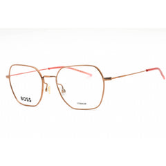 Hugo Boss Women's Eyeglasses - Gold Red Butterfly Full Rim Frame | BOSS 1534 0Y11 00