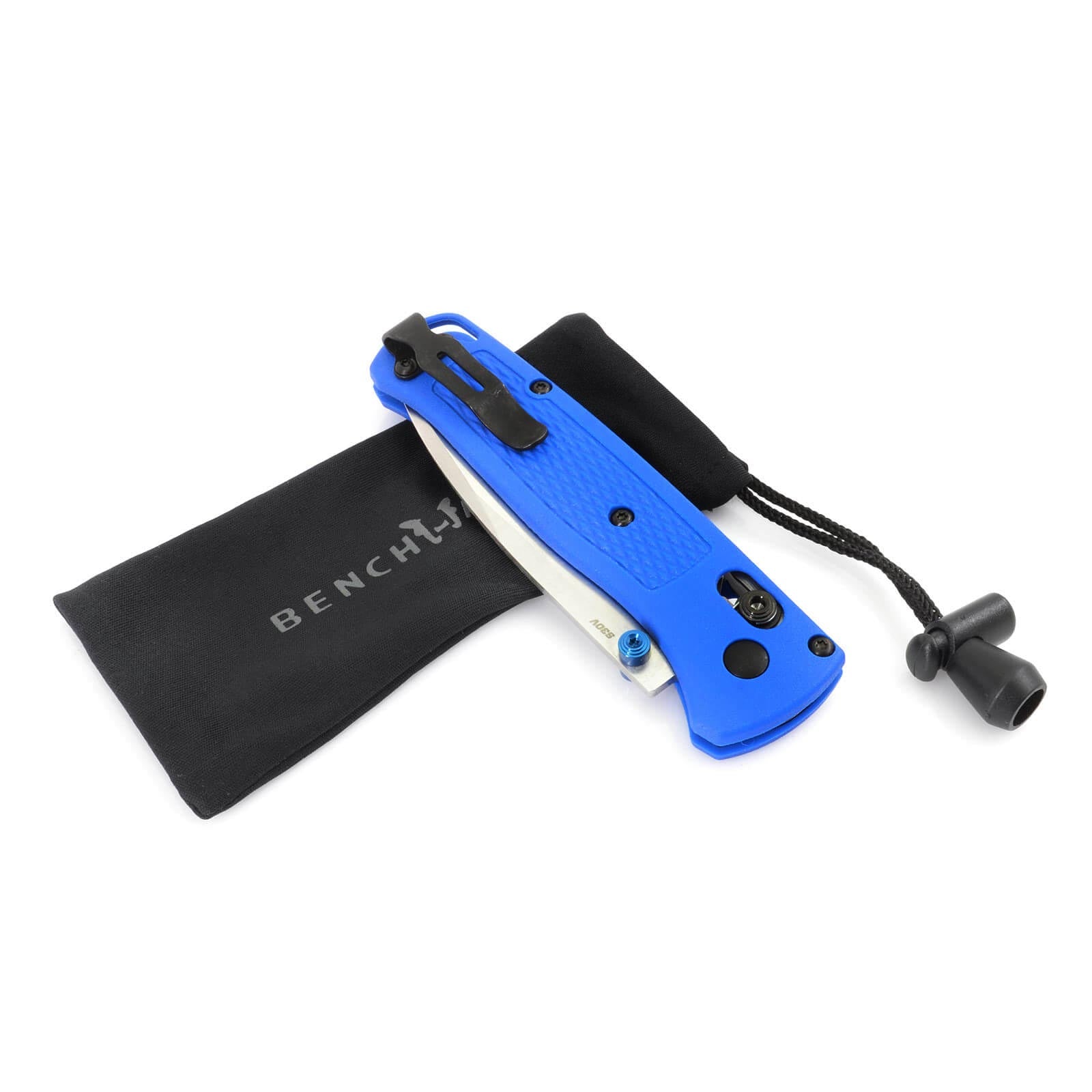 Benchmade Folding Knife - Bugout Axis Lock Drop Point Steel Blade Grivory Handle | 535