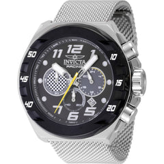 Invicta Men's Watch - Invicta Racing Chrono Black and Light Grey Dial Bracelet | 47203