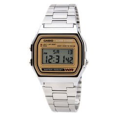 Casio Unisex Classic Casual Digital Dial Bracelet Chronograph Alarm Watch | A158WEA-9