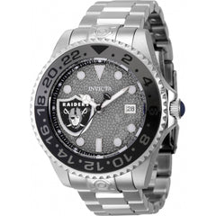 Invicta Men's Watch - NFL Las Vegas Raiders Automatic Grey and Black Dial | 45025