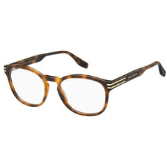 Marc Jacobs Men's Eyeglasses - Clear Lens Havana Round Shape Frame | MARC 605 0086 00
