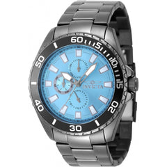 Invicta Men's Quartz Watch - Pro Diver Light Blue Dial Charcoal Bracelet | 47576