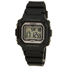 Casio Men's Classic Casual Alarm Chrono Black Resin Digital Dial Watch | F108WHC-1A