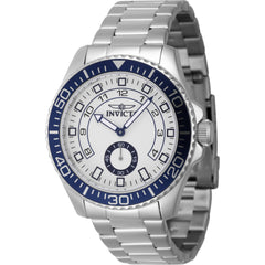 Invicta Men's Watch - Pro Diver White Dial Silver Stainless Steel Bracelet | 47124