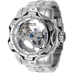 Invicta Men's Watch - Reserve Venom Ghost Bridge Dial Silver Steel Bracelet | 45485