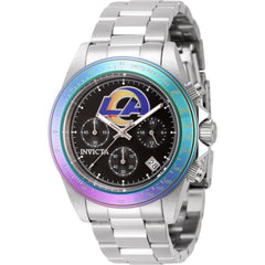 Invicta Men's Watch - NFL Los Angeles Rams Chronograph Silver Bracelet Date | 44988