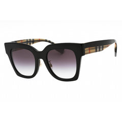 Burberry Women's Sunglasses - Black Plastic Full Rim Cat Eye Frame | 0BE4364F 39428G