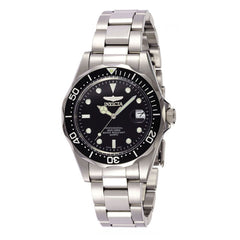 Invicta Men's Stainless Steel Quartz Watch - Pro Diver Black Dial Date | 8932