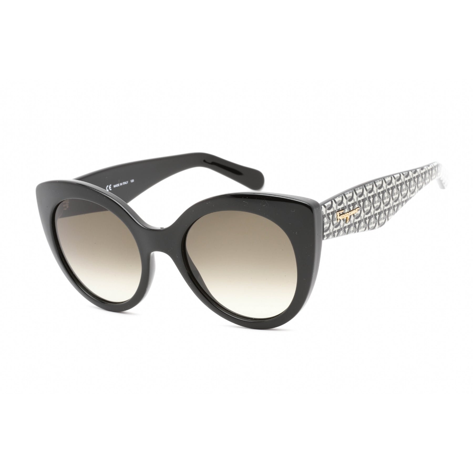New, SALVATORE FERRAGAMO Sunglasses SF964S 001 Authentic Sunglasses FERRAGAMO SF 964 S 001 Black at Amazon Women main image 3