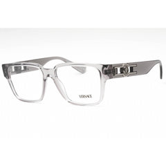Versace Women's Eyeglasses - Grey Transparent Square Full Rim Frame | 0VE3346 593