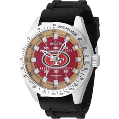 Invicta Men's Watch - NFL San Francisco 49ers Beige and Red Dial Strap Quartz | 47860