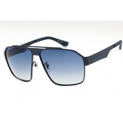 Police Men's Sunglasses - Matte Blue Full Rim Frame Gradient Blue Lens | SPLL08 S72P