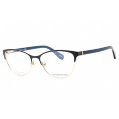Kate Spade Women's Eyeglasses - Blue Cat Eye Full Rim Metal Frame | HADLEE 0PJP 00