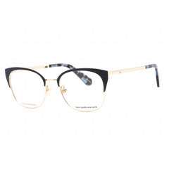 Kate Spade Women's Eyeglasses - Blue Cat Eye Frame Clear Demo Lens | Kalie PJP 00