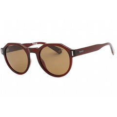 Polaroid Core Unisex Sunglasses - Burgundy Geometric Frame | PLD 6207/S 0LHF SP